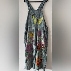 Magnolia Pearl Night Garden Benjamin Wide Leg Overalls🌼 Sold Out